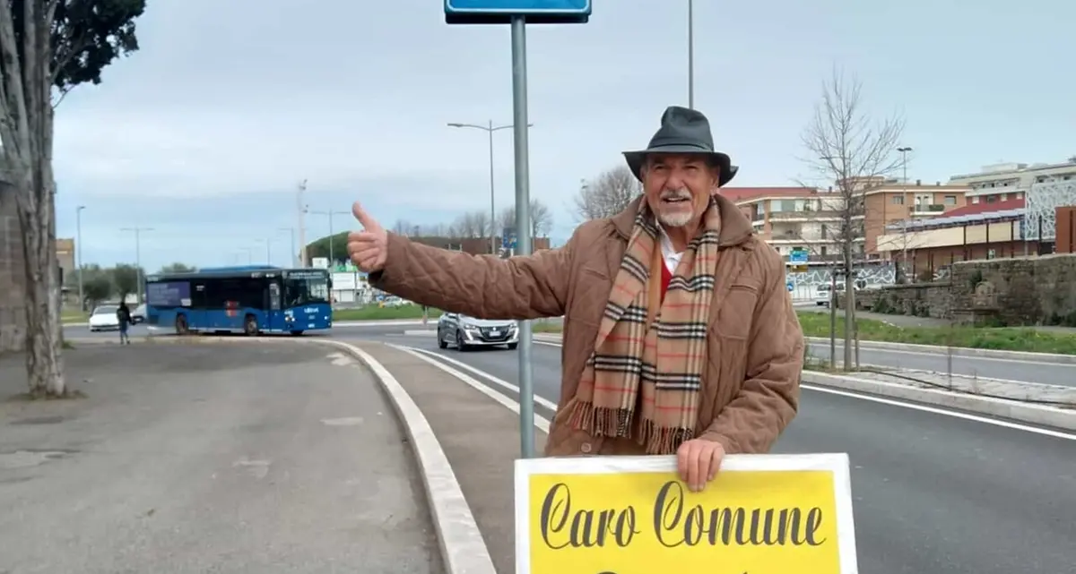 Viterbo: rotonda, il presidio “raddoppia”