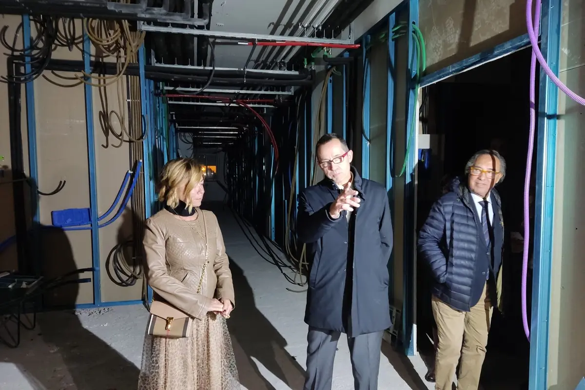 Cantieri all'ospedale San Paolo