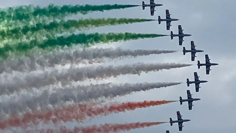 Air Show 2024, le Frecce Tricolori fanno centro