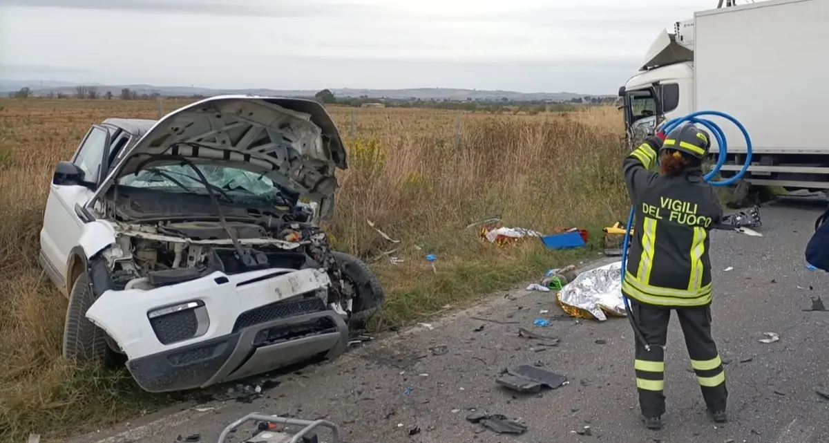 Frontale sulla Tarquiniese: grave un automobilista