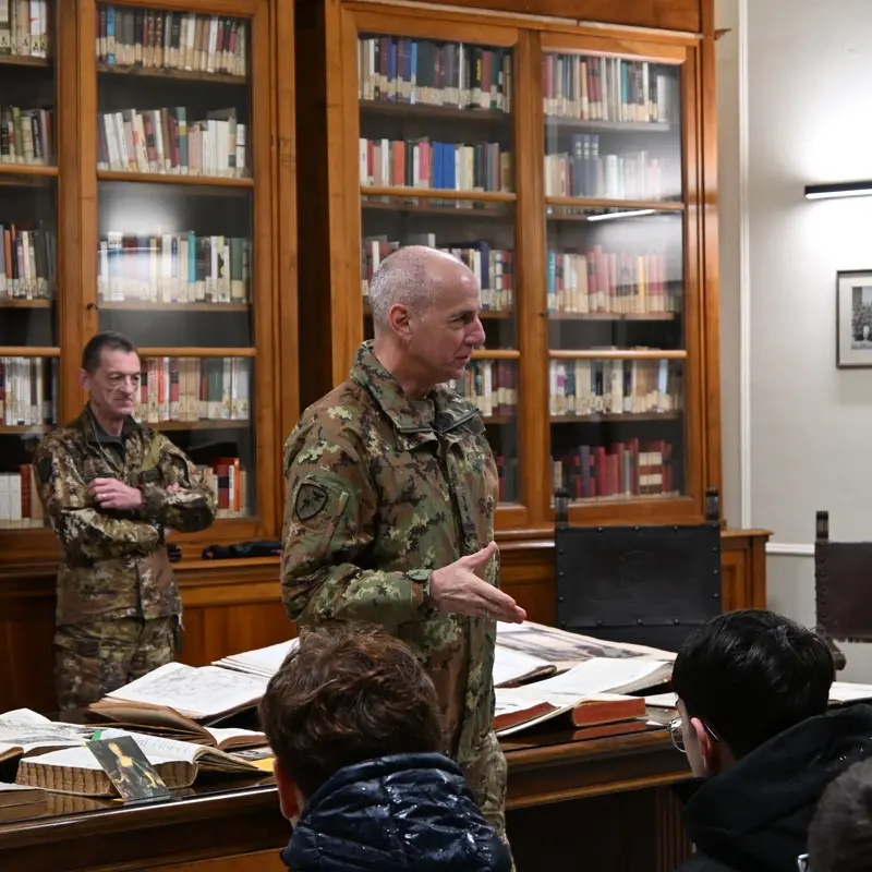 Studenti del Galilei in visita al Comvie