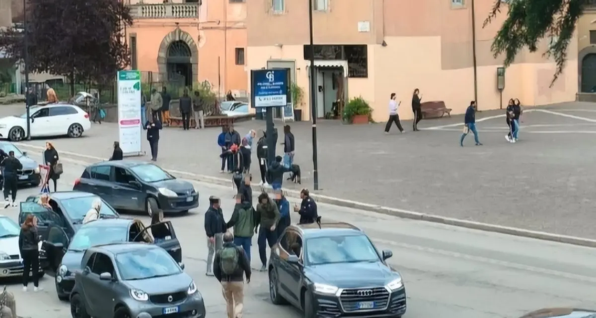 Viterbo: maxi rissa al Sacrario a suon di spranghe