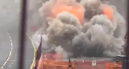 Demolito il viadotto Paranza verso Viterbo