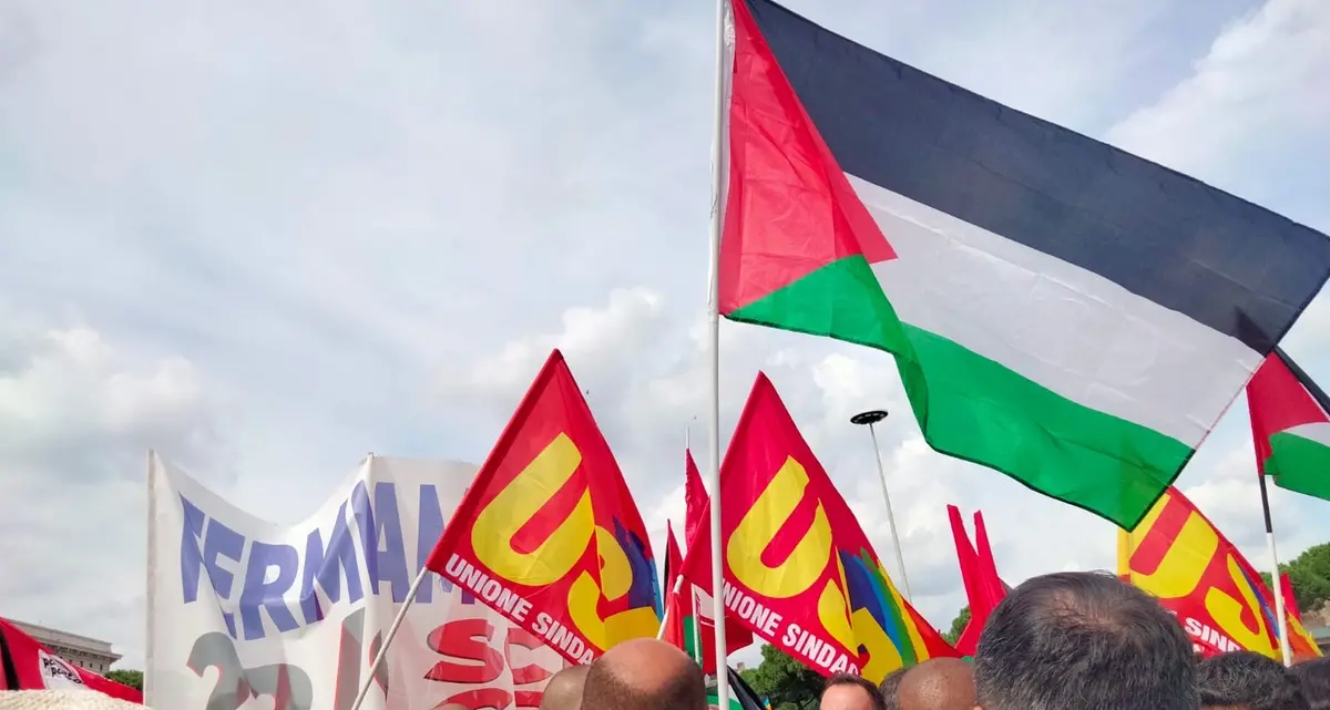 Manifestazione pro Gaza, Viterbo presente