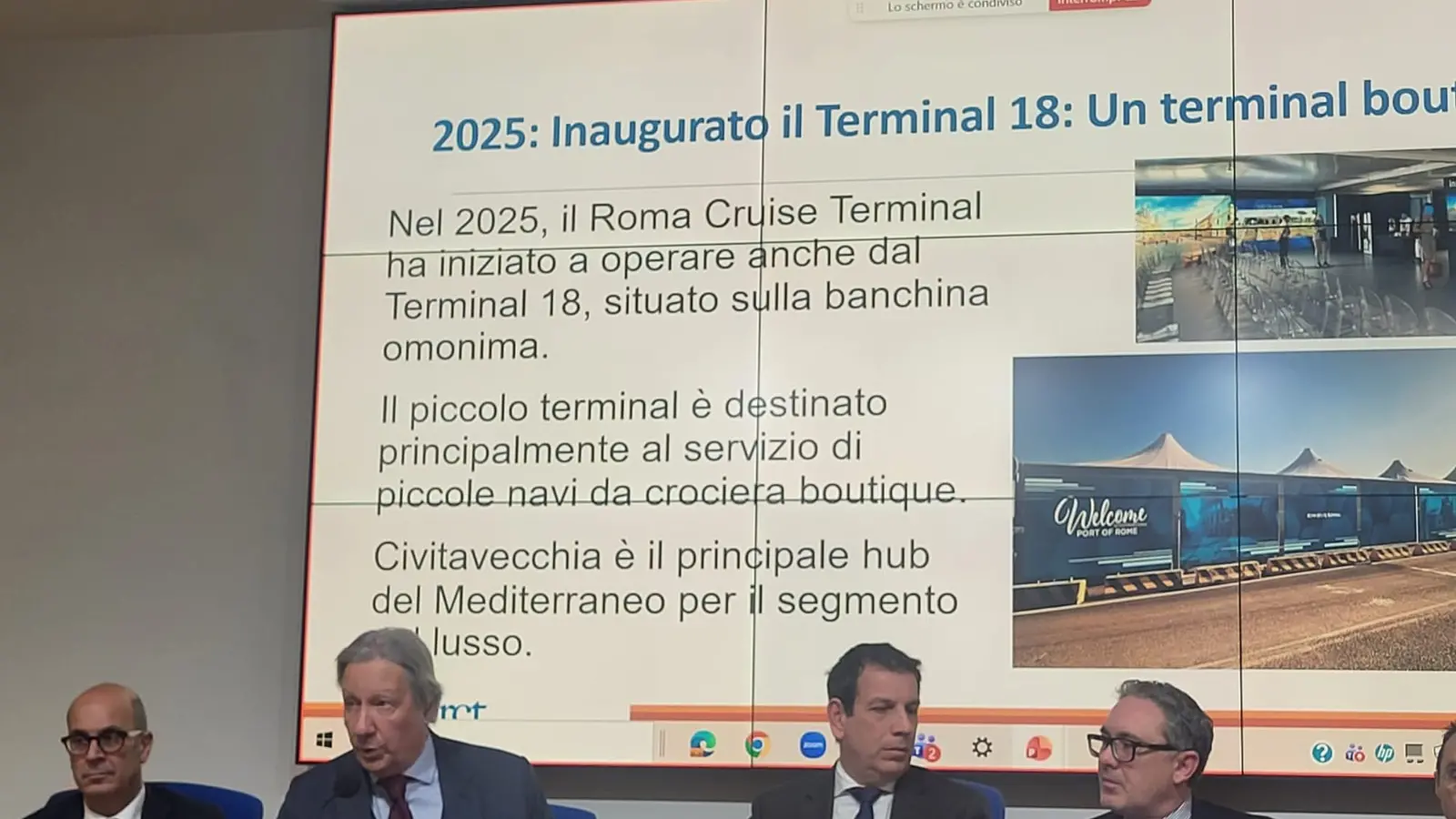 Civitavecchia record italiano nelle crociere