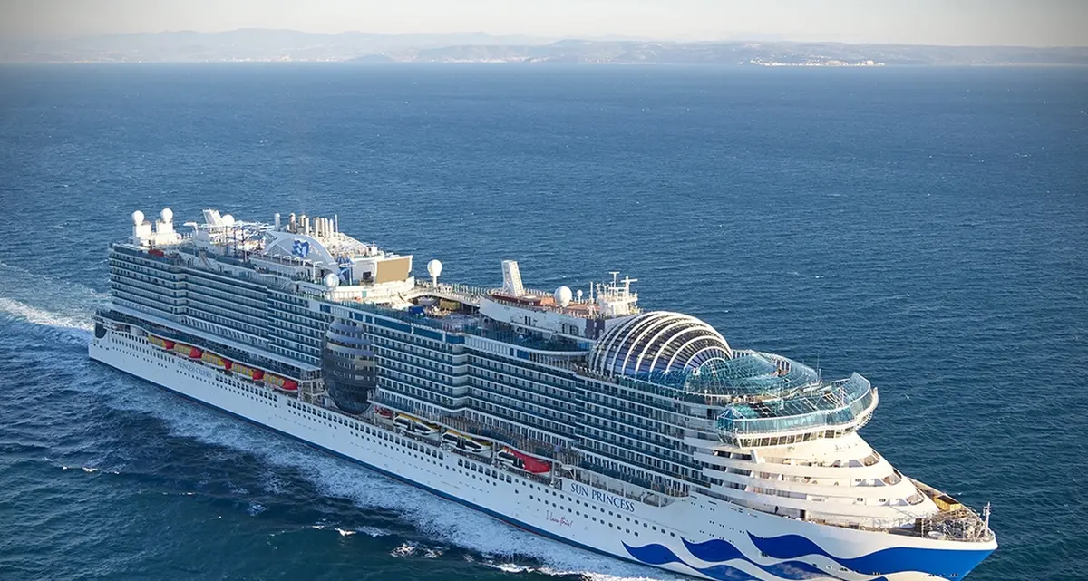 Sun Princess, viaggio inaugurale da Civitavecchia