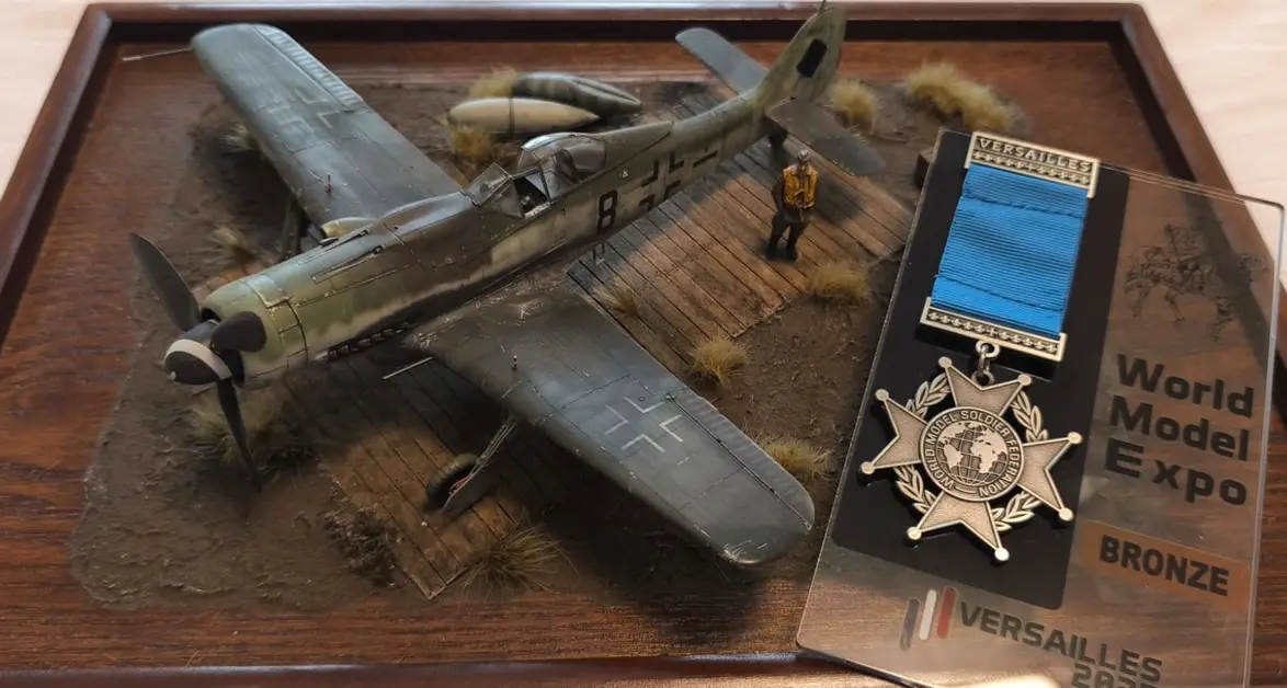 Da Civitavecchia a Versailles: Paolo Colaiacomo sul podio mondiale del modellismo