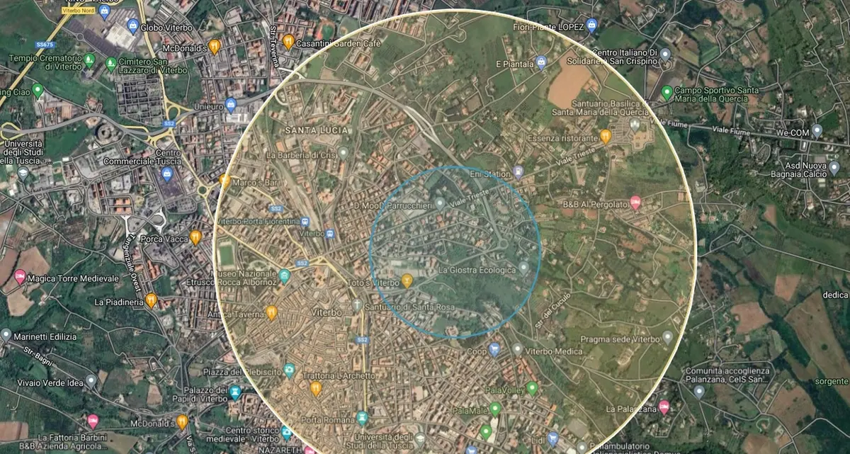 Viterbo città fantasma, è il bomba day