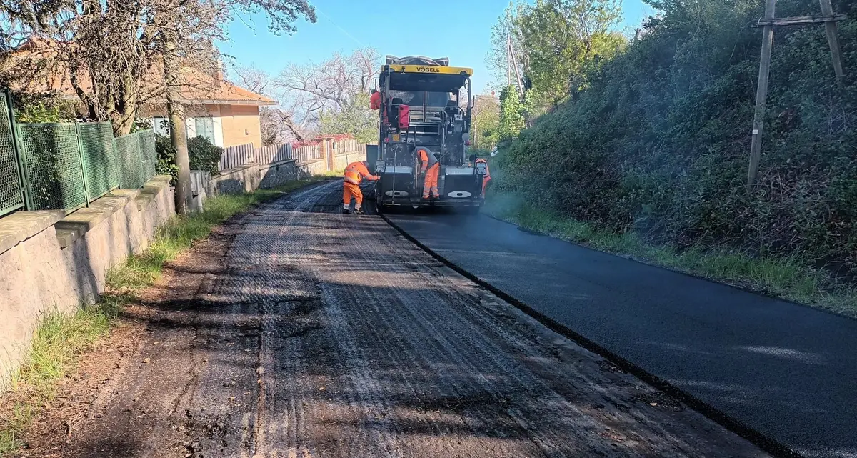 Viterbo: al via i lavori sulla strada Montefogliano a San Martino al Cimino