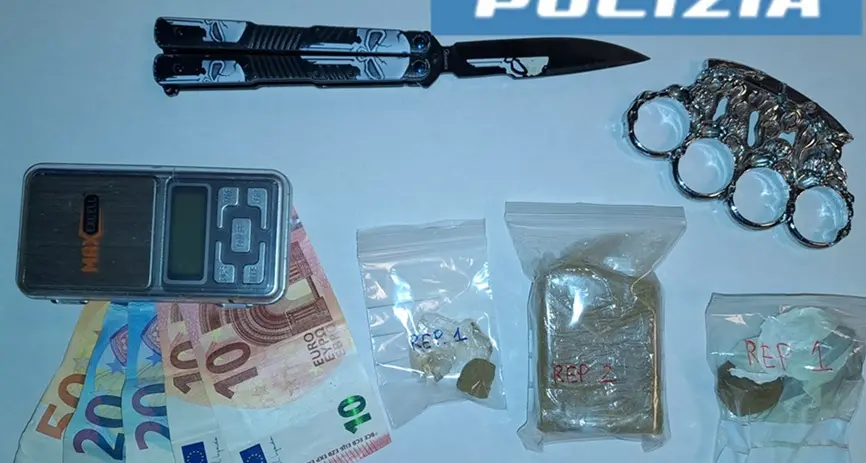 Viterbo: spaccio di droga a San Pellegrino, fermato baby pusher