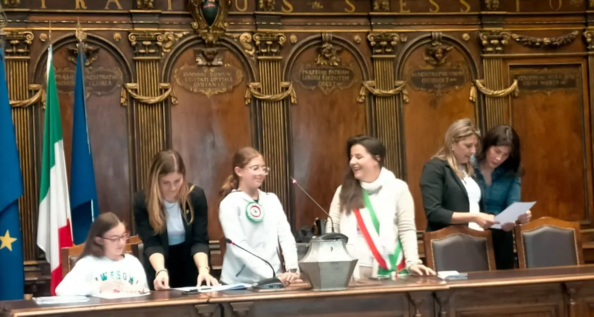 È Chiara Giorgi la prima sindaca in erba