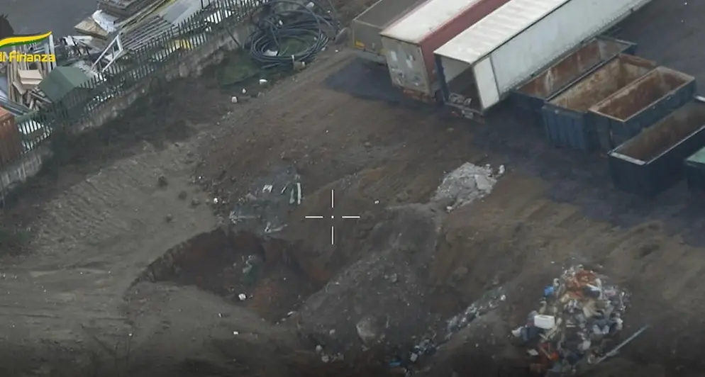 Nepi, scoperta una discarica abusiva da 20mila tonnellate di rifiuti