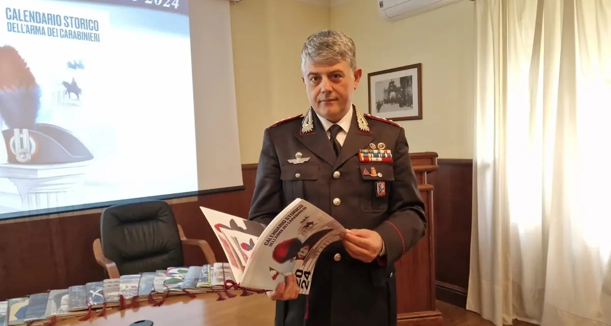 I carabinieri e le comunità, ecco il nuovo calendario storico