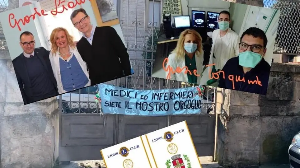 Lions club dona monitor multiparametrici all'ospedale di Tarquinia