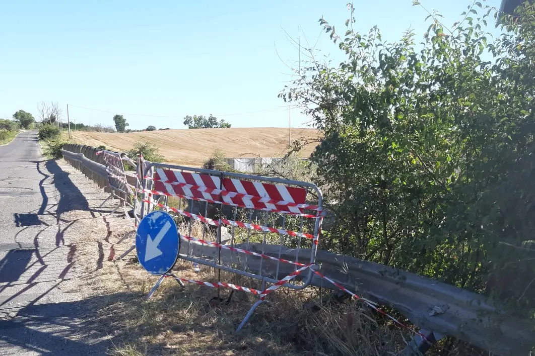 Il ponte Sodo dove è precipitato Matteo Meneghetti