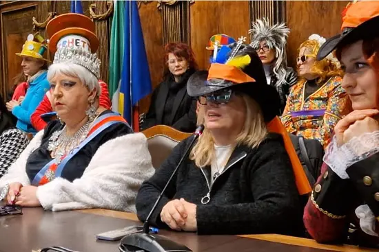 Viterbo, presentazione del carnevale