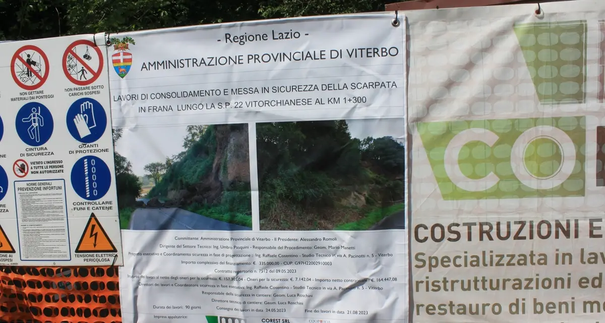 Strada Acquabianca: partiti i lavori