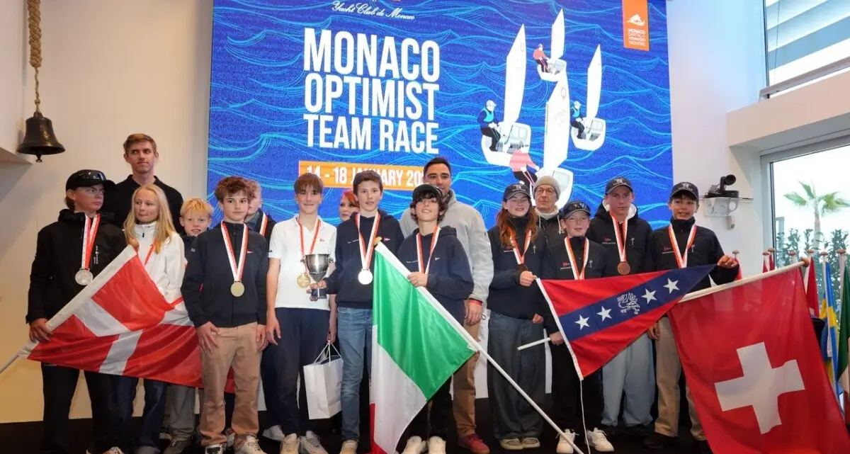 I velisti dello Yacht Club Italiano trionfano alla Monaco Optimist Team Race