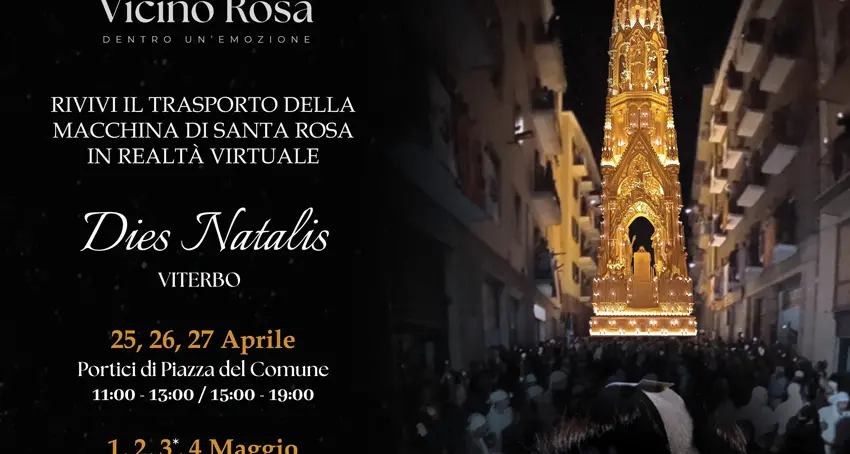 Torna “VR – Vicino Rosa. Dentro un’Emozione”