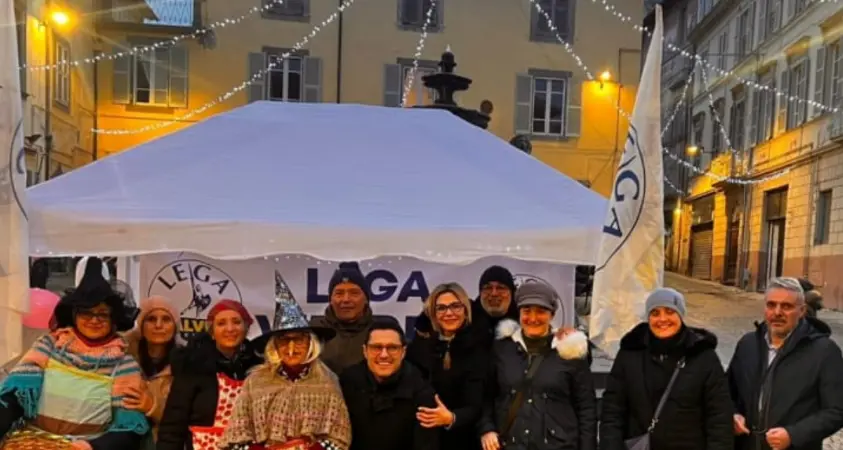 Viterbo: torna la Befana della Lega in piazza delle Erbe