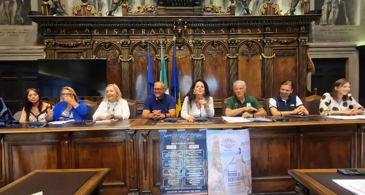 A Viterbo cene in piazza, insieme per regalare un sorriso