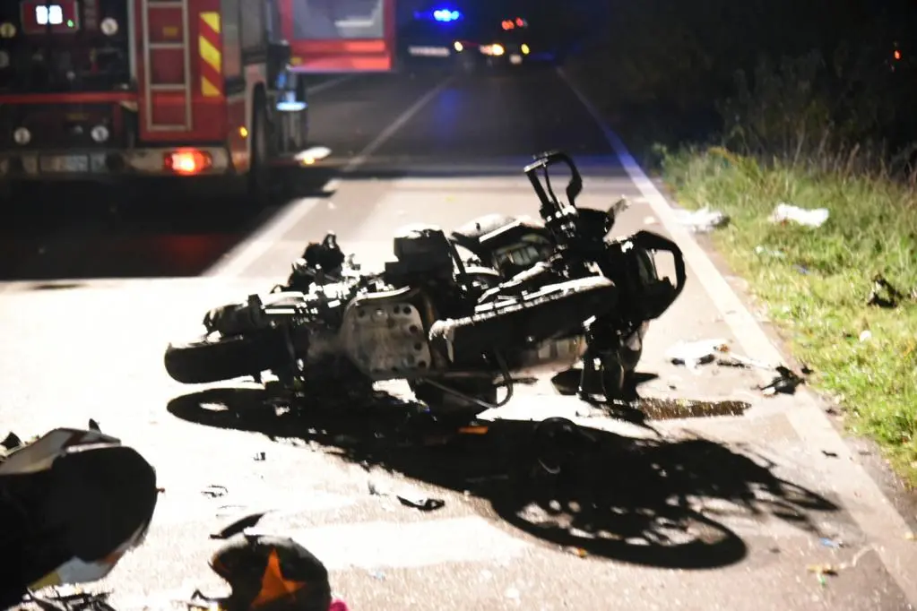 Tragedia a Bagnoregio, muore centauro civitavecchiese