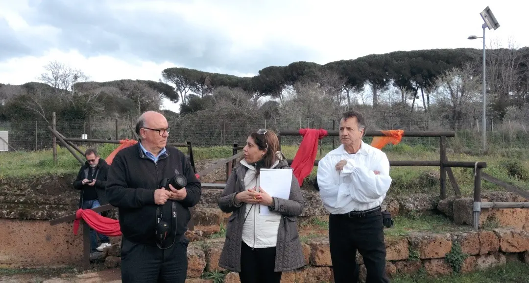 Alla “Tomba delle Cinque Sedie” Equinozio di Primavera