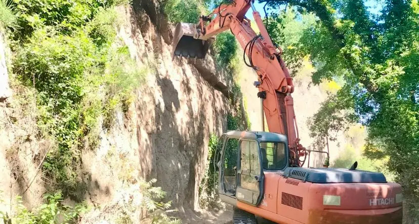 Viterbo: strada Filante riaperta a senso unico alternato