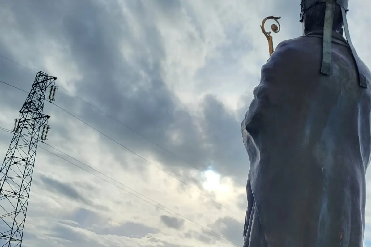 Inaugurazione statua Chenis San Liborio